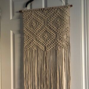 macrame wall hanging